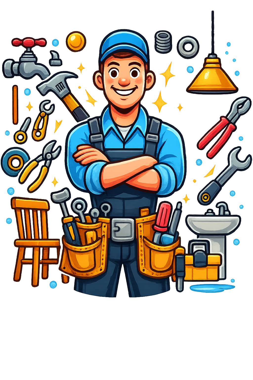 Ilustración del técnico de Clean Fix Pro